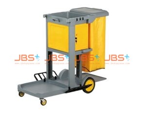 Janitor Cart c/w Cover & Storage Box