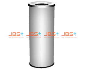 SS112-H Stainless Steel Bin Round c/w Open Top