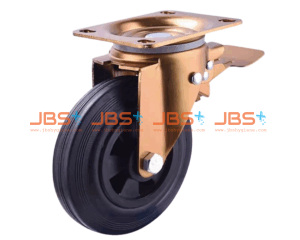 8" Wheel With Bracket + Stopper